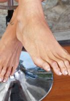 Naughty babe Amanda teases with her feet and trimmed pussy, Amanda Tate (ama045) ATK Archives: Amanda Tate (Naughty babe Amanda teases with her feet and trimmed pussy)