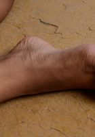 Ebony Brooklyn shows her feet and Pink Snatch, Island (bro045) ATK Petites: Island (Ebony Brooklyn shows her feet and Pink Snatch)