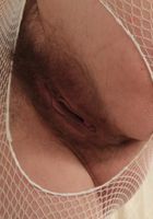 Daniella in a one piece fishnet suite., Daniella (dan090) ATK Natural & Hairy: Daniella (Daniella in a one piece fishnet suite.)