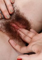 Emma and Violet bump their hairy kitties together., Emma Evins (emm030) ATK Natural & Hairy: Emma Evins (Emma and Violet bump their hairy kitties together.)