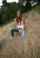 Sexy brunette Katie teases and spreads her hairy pussy outdoors, Katie (kat131) ATK Archives: Katie (Sexy brunette Katie teases and spreads her hairy pussy outdoors)