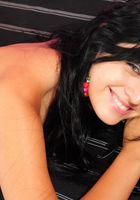 Hairy Paz poses naked on a bed, Paz (paz001) ATK Petites: Paz (Hairy Paz poses naked on a bed)