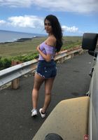Sophia Leone virtual vacation flashing., Sophia Leone (sop048) ATK Exotics: Sophia Leone (Sophia Leone virtual vacation flashing.)