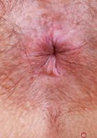 ATK Natural & Hairy: Violet Viper (Violet Viper is fashionable in her sleek red dress)